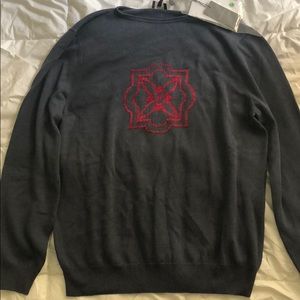 Brand new GIORGIO ARMANI SWEATER. Slate blue color